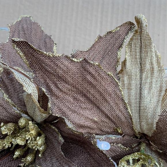 Kringle Express Poinsettia Light Strand - Picture 6 of 8